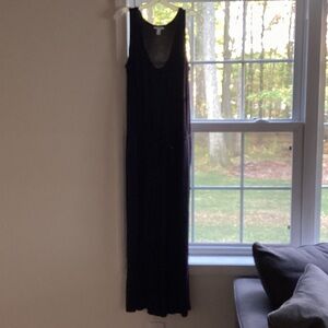 Adorable navy sleeveless jumpsuit